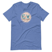 Champagne Velvet Root Beer (cap) - Terre Haute Indiana  -  Short-Sleeve Unisex T-Shirt - EdgyHaute