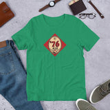 76 Ale (sign) - Terre Haute Indiana  -  Short-Sleeve Unisex T-Shirt - EdgyHaute