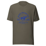 Race Track Tap (blue) - Terre Haute Indiana - Short-Sleeve Unisex T-Shirt - EdgyHaute