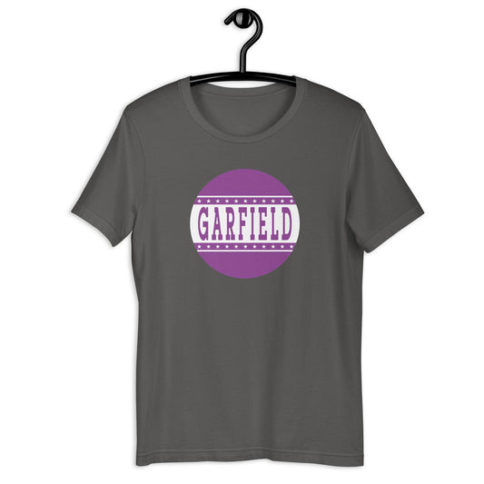 Garfield HS Purple Eagles - button design  -  Unisex t-shirt - EdgyHaute