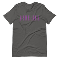 Garfield HS Purple Eagles - faded text  -  Unisex t-shirt - EdgyHaute