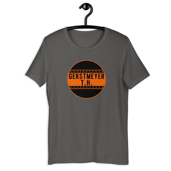 Gerstmeyer HS Black Cats - button design  -  Unisex t-shirt - EdgyHaute