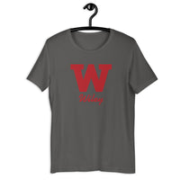 Wiley HS Red Streaks - Wiley W  -  Unisex t-shirt - EdgyHaute