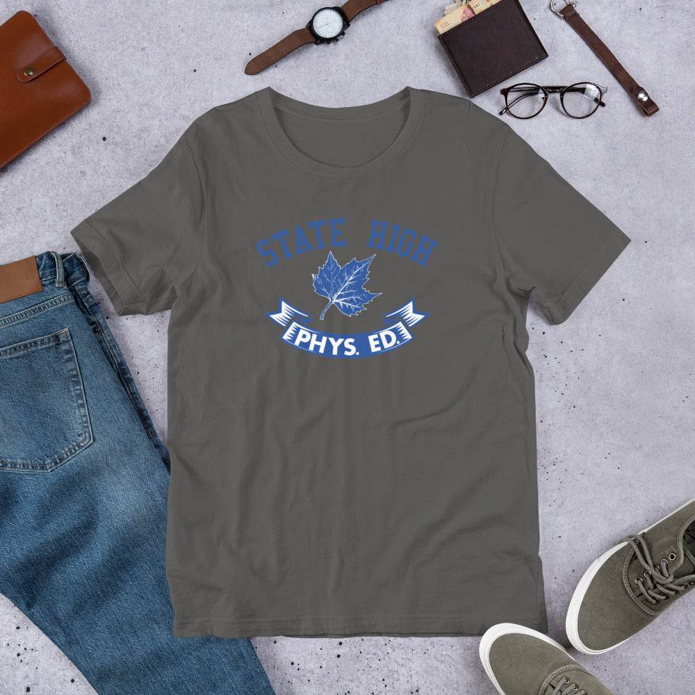 State High Sycamores (ISU Laboratory School) - Phys. Ed.  -  Unisex t-shirt - EdgyHaute