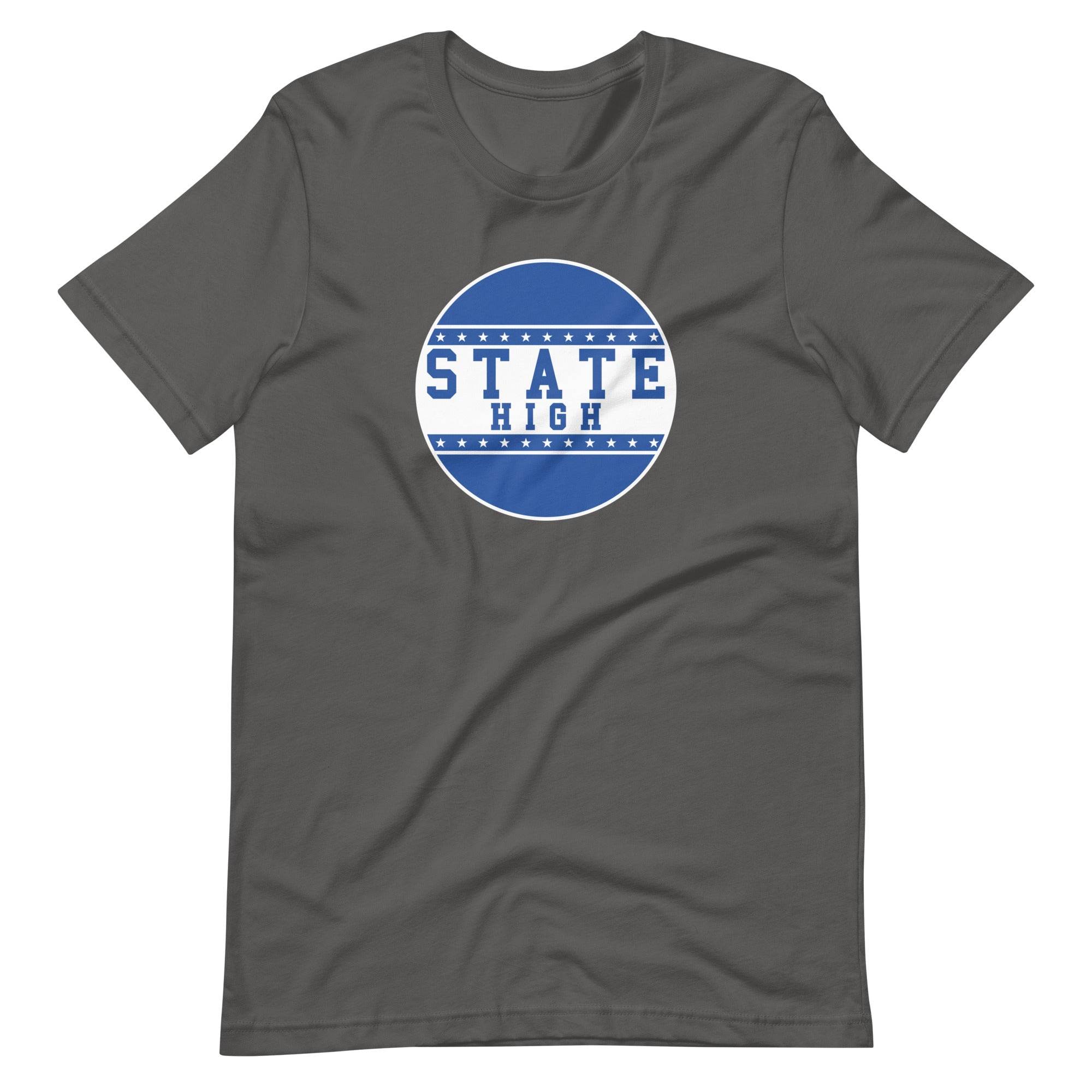 State High Sycamores (ISU Laboratory School) - button design  -  Unisex t-shirt - EdgyHaute