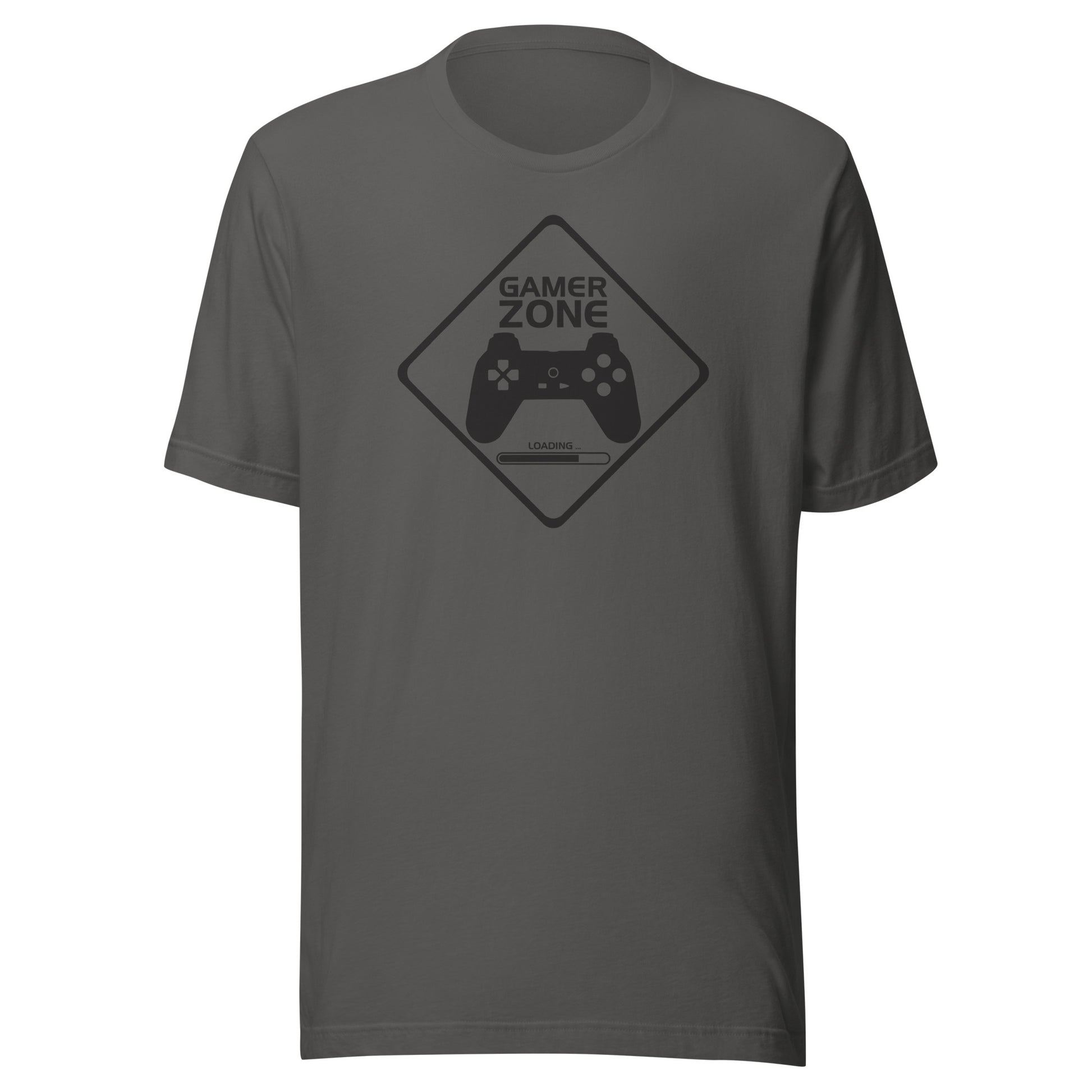 Gamer Zone (black) - Short-Sleeve Unisex T-Shirt - EdgyHaute