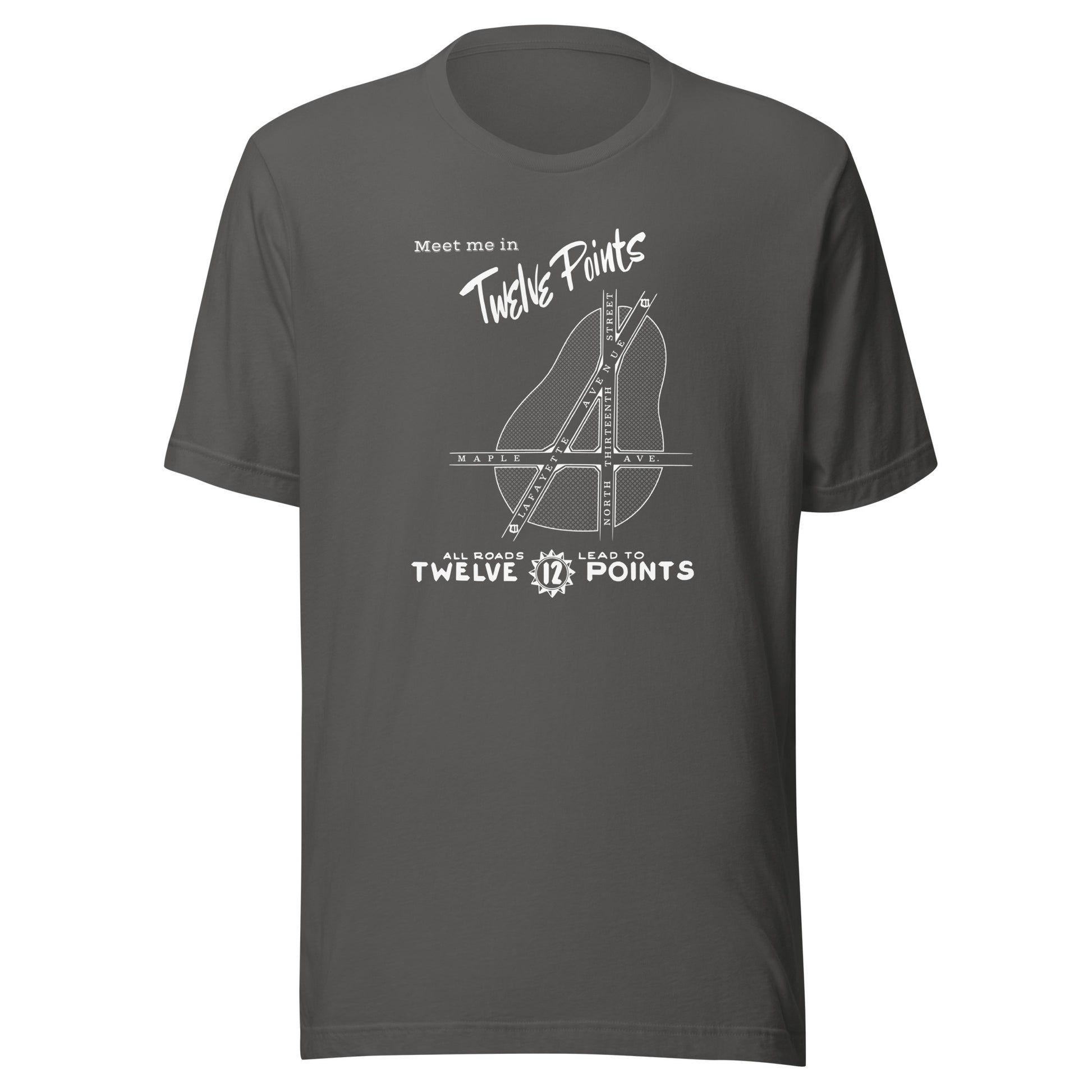 Meet me in TWELVE POINTS - Short-Sleeve Unisex T-Shirt - EdgyHaute