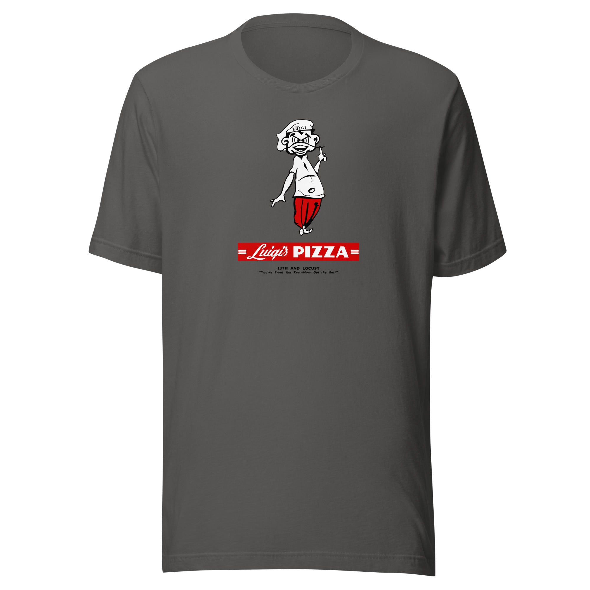 Luigi's Pizza - Terre Haute Indiana - Short-Sleeve Unisex T-Shirt - EdgyHaute