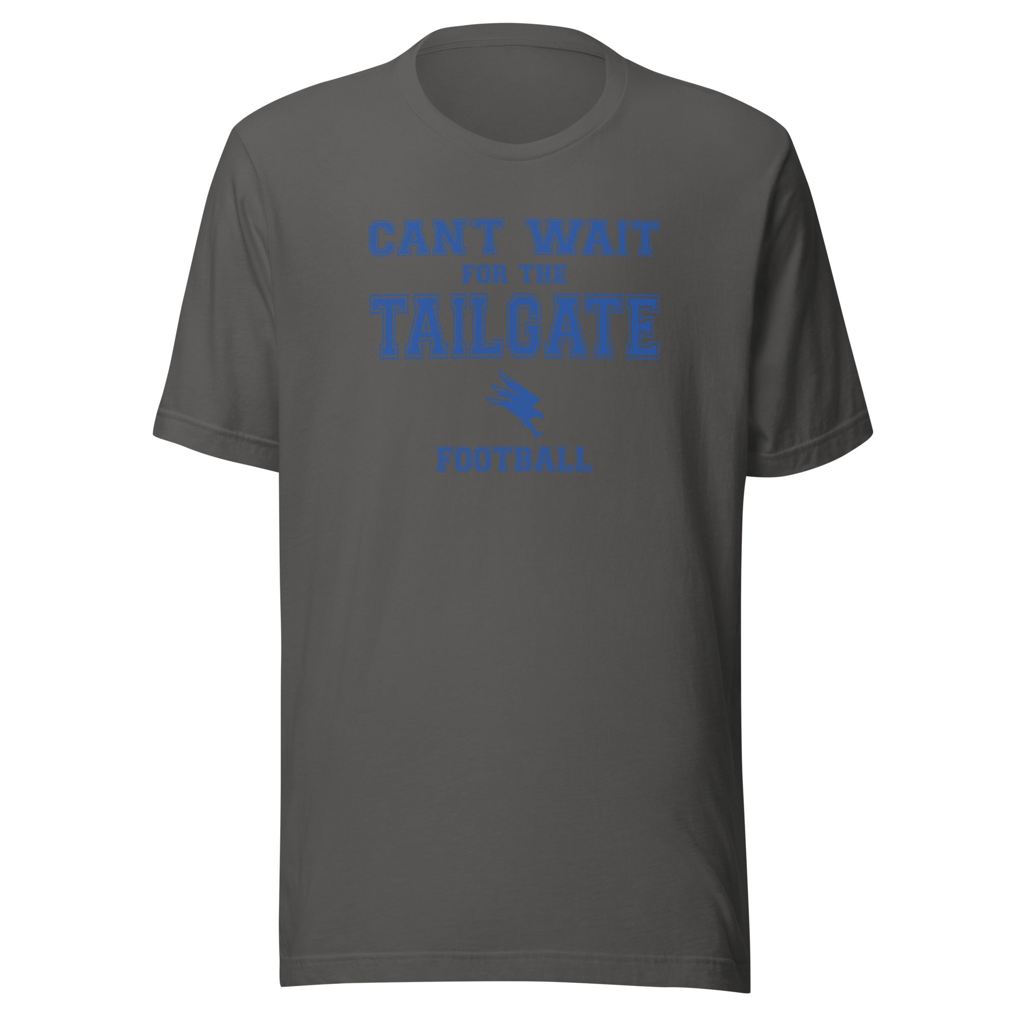 North Vermillion Jr/Sr HS Falcons - Tailgate (blue) - Short-Sleeve Unisex T-Shirt - EdgyHaute