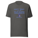 Riverton Parke Jr./Sr. HS Panthers - Tailgate (blue/white/maroon) - Short-Sleeve Unisex T-Shirt - EdgyHaute