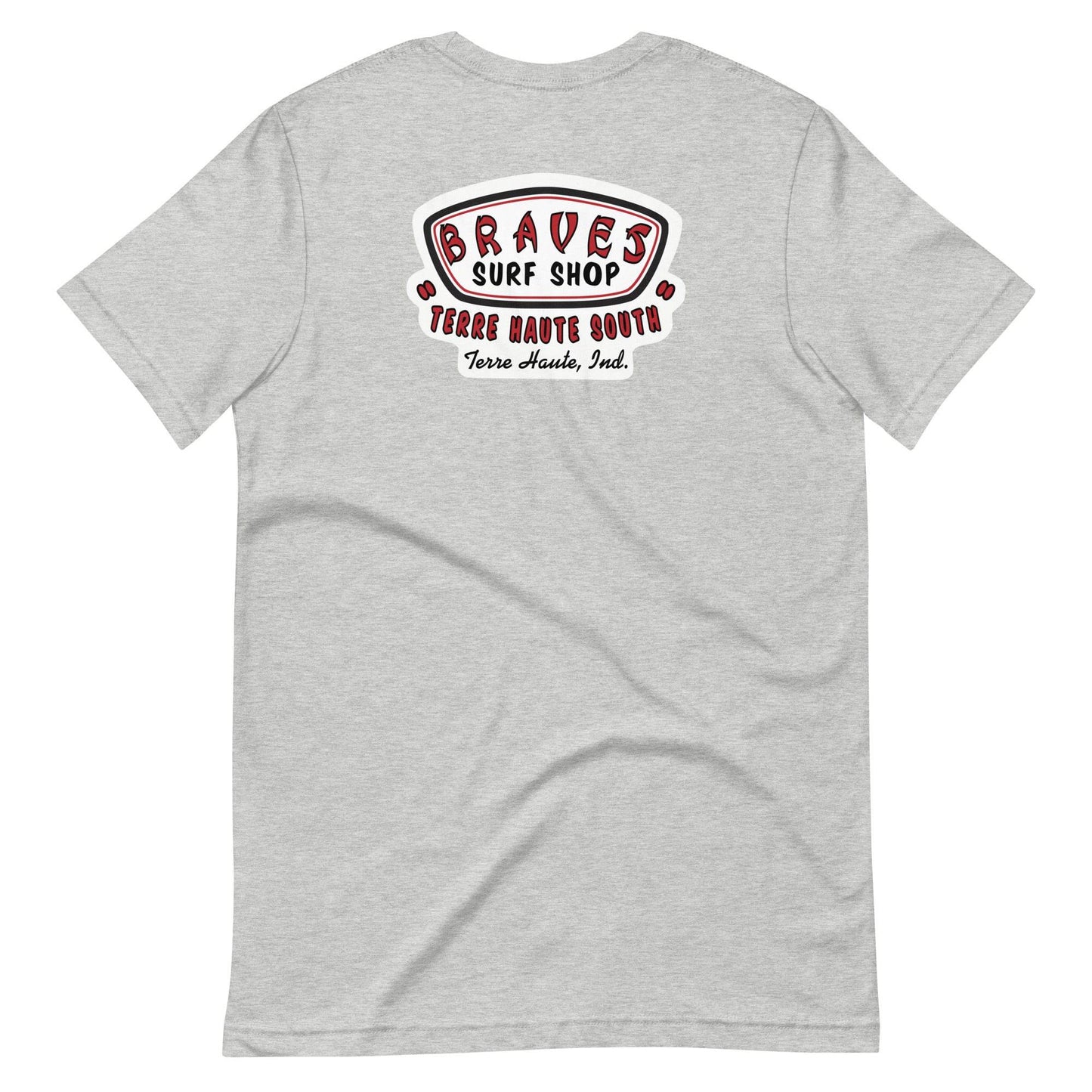 Terre Haute South HS Braves Surf Shop - Unisex t-shirt - EdgyHaute