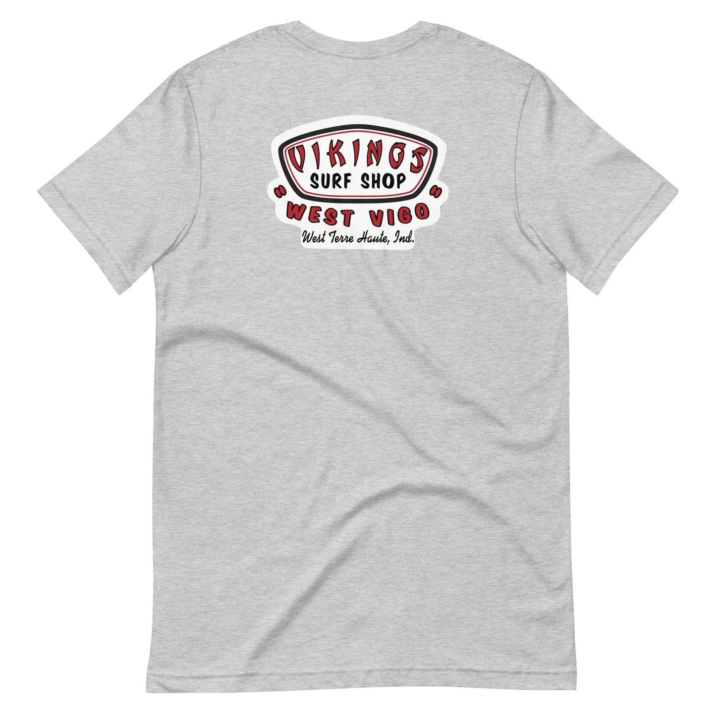 West Vigo HS Vikings Surf Shop - Unisex t-shirt - EdgyHaute