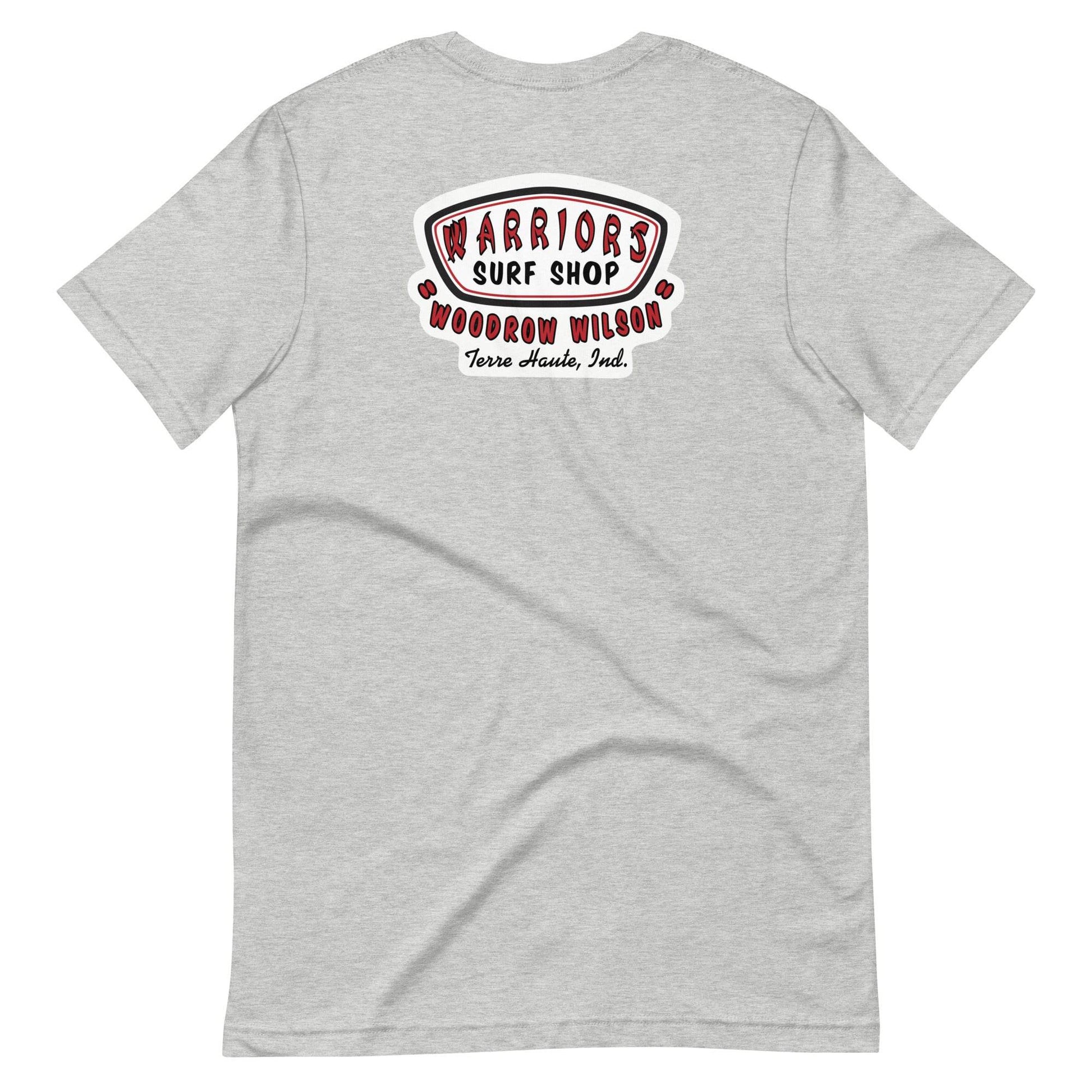 Woodrow Wilson MS Warriors Surf Shop - Unisex t-shirt - EdgyHaute