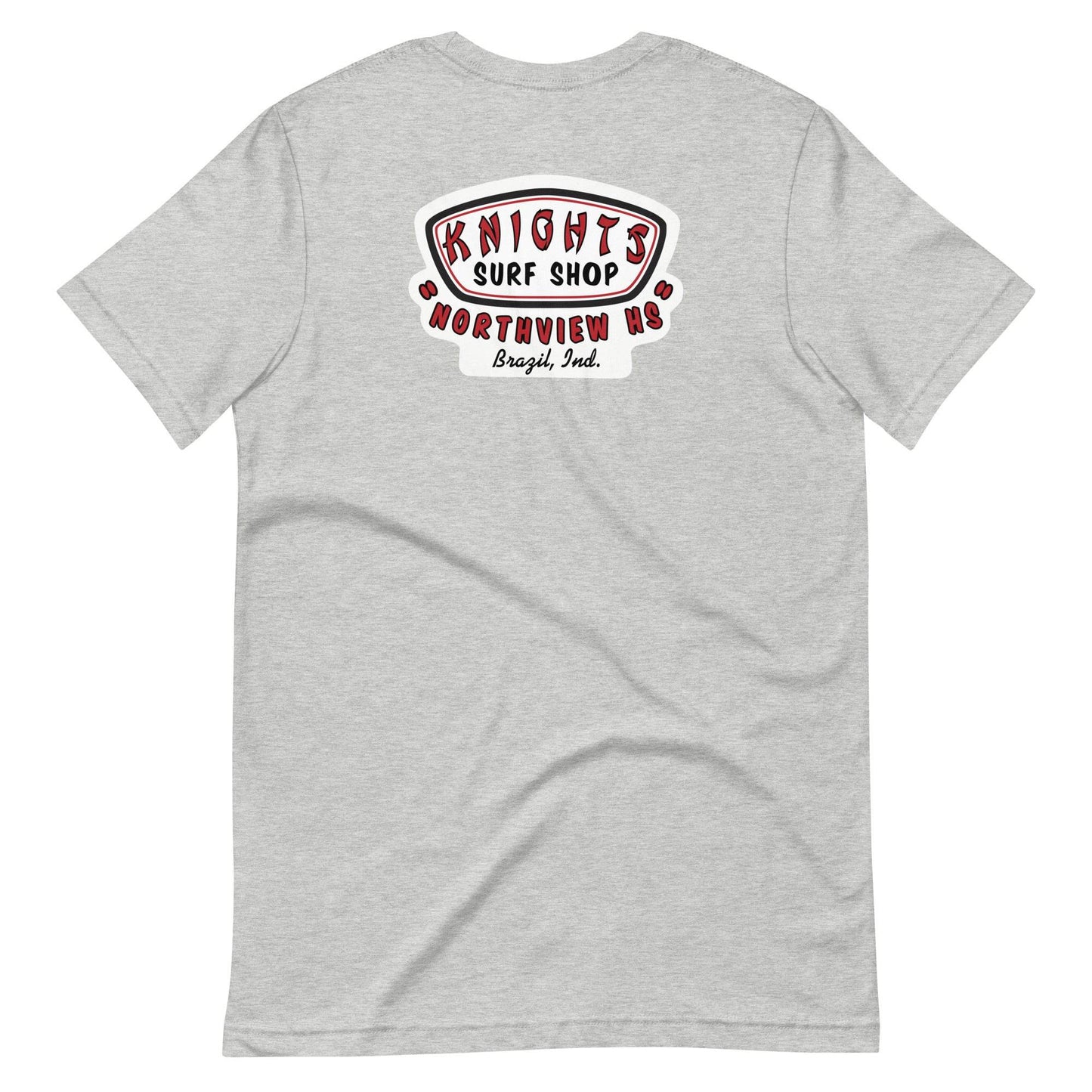 Northview HS Knights Surf Shop - Unisex t-shirt - EdgyHaute