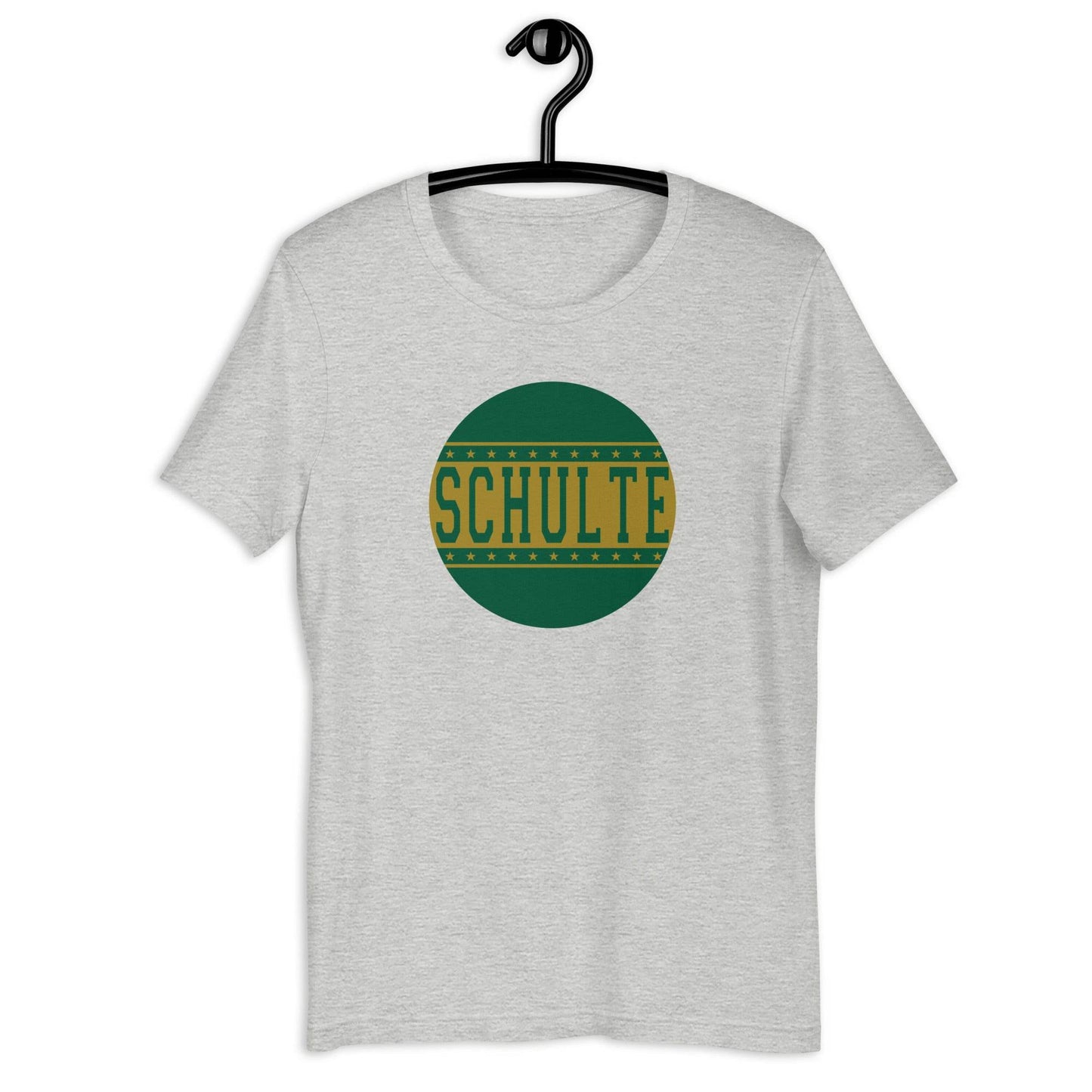 Schulte HS Golden Bears - button design  -  Unisex t-shirt - EdgyHaute