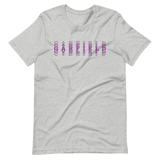 Garfield HS Purple Eagles - faded text  -  Unisex t-shirt - EdgyHaute