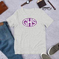 Garfield HS Purple Eagles - GHS shield design  -  Unisex t-shirt - EdgyHaute