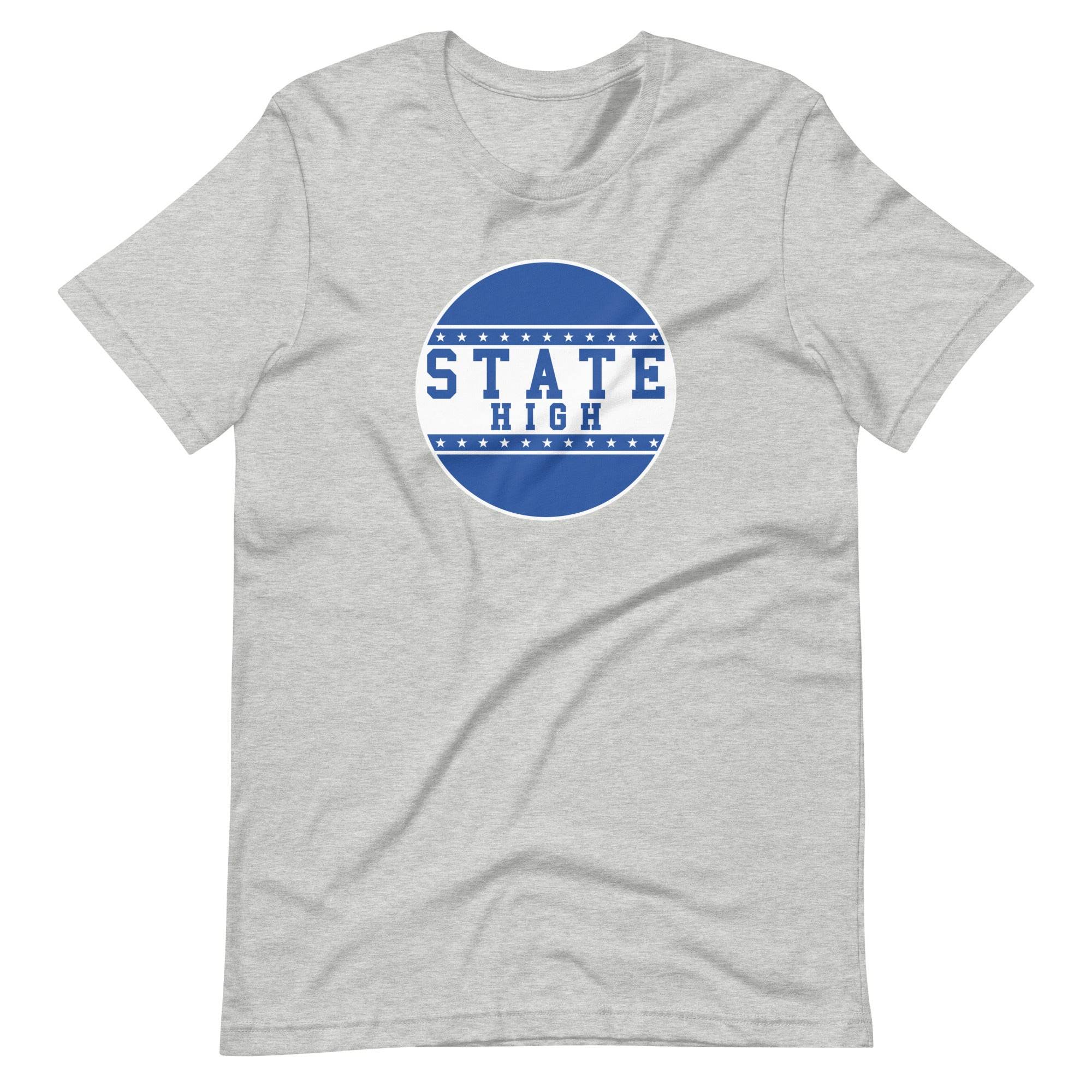 State High Sycamores (ISU Laboratory School) - button design  -  Unisex t-shirt - EdgyHaute