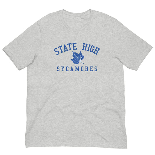 State High Sycamores (ISU Laboratory School) - Sycamores - Unisex t-shirt - EdgyHaute