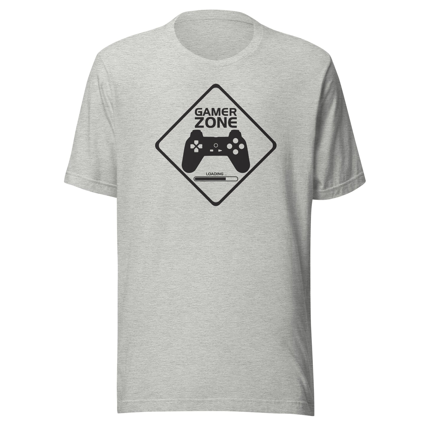 Gamer Zone (black) - Short-Sleeve Unisex T-Shirt - EdgyHaute