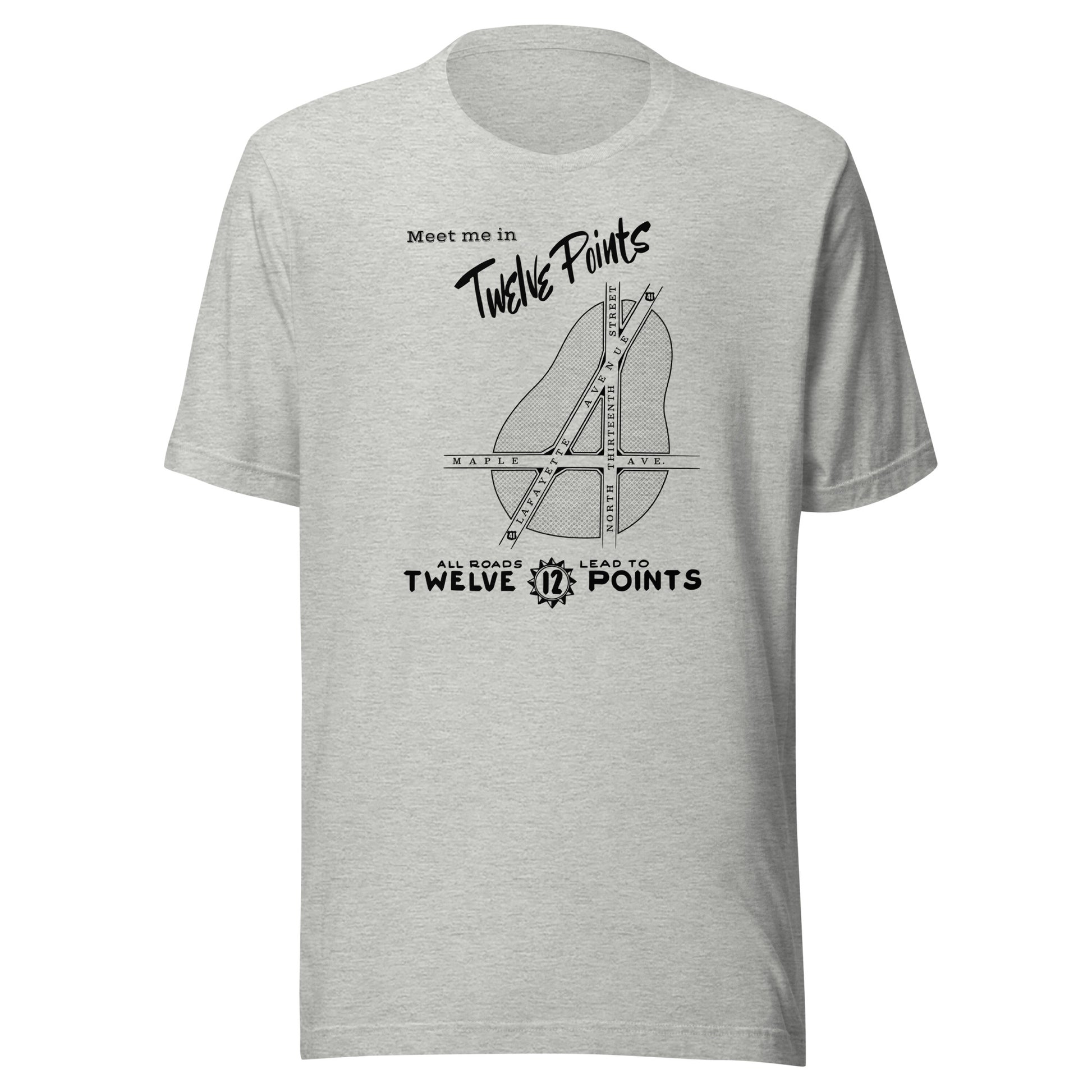 Meet me in TWELVE POINTS - Short-Sleeve Unisex T-Shirt - EdgyHaute