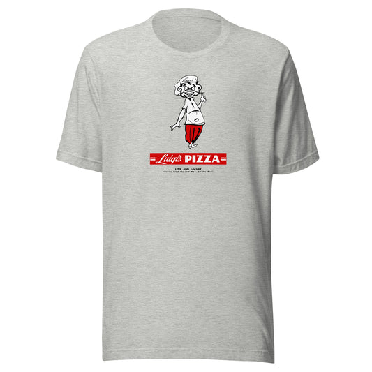 Luigi's Pizza - Terre Haute Indiana - Short-Sleeve Unisex T-Shirt - EdgyHaute