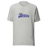 Honey Creek MS Bees - Banner (blue) - Short-Sleeve Unisex T-Shirt - EdgyHaute