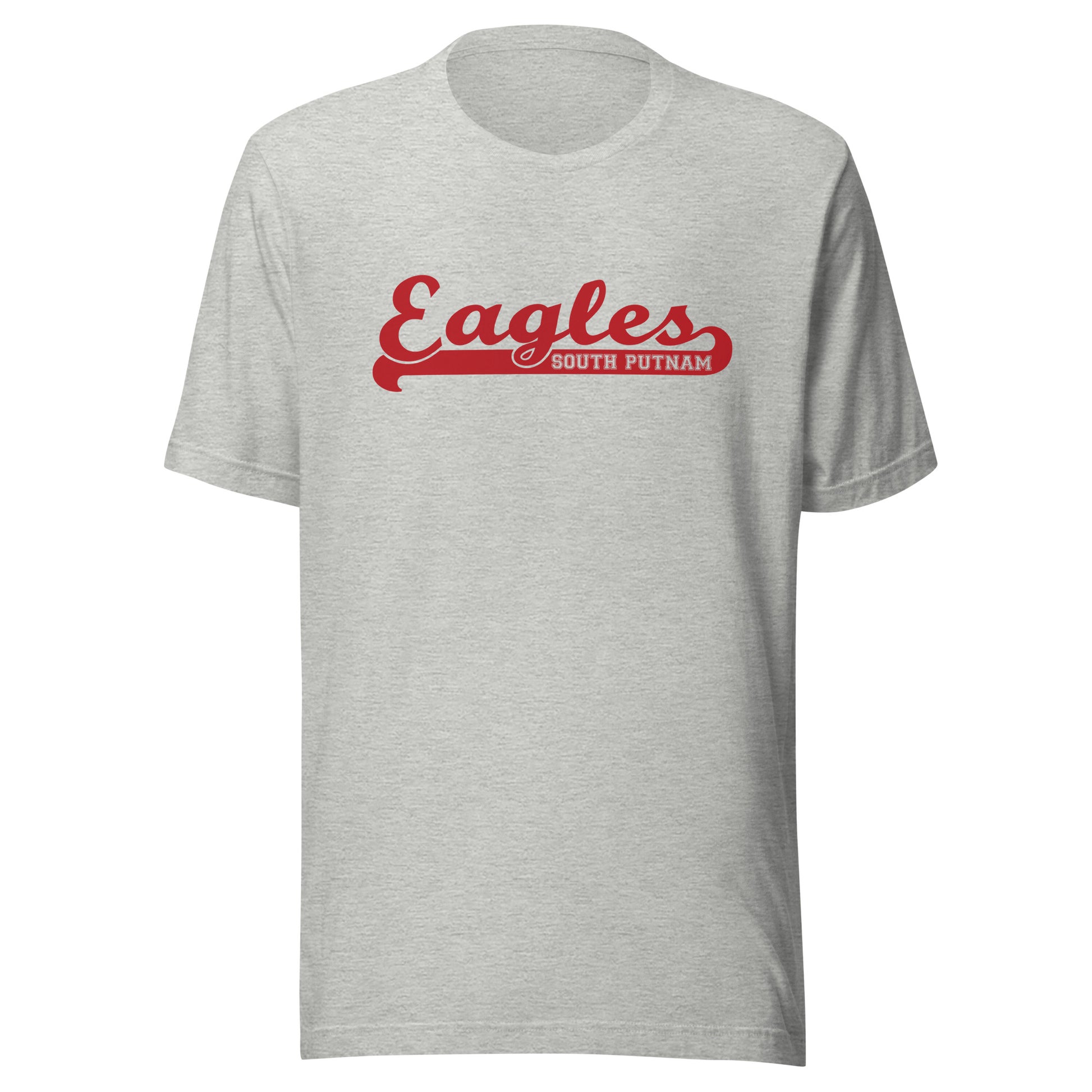 South Putnam MS/HS Eagles - Banner (red) - Short-Sleeve Unisex T-Shirt - EdgyHaute