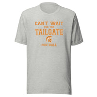 Kansas/Shiloh/Oakland HS Tri-County Titans - Tailgate (orange/white) - Short-Sleeve Unisex T-Shirt - EdgyHaute