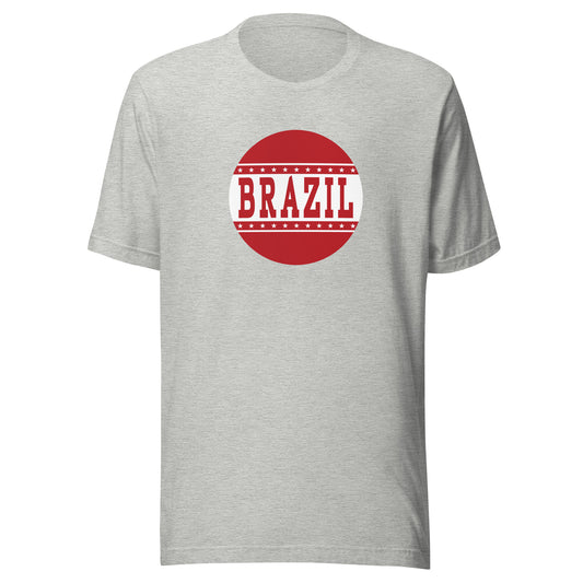 Brazil HS Red Devils - Button design - Unisex t-shirt - EdgyHaute