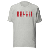 Brazil HS Red Devils - Faded text - Unisex t-shirt - EdgyHaute
