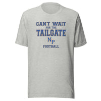 North Putnam HS Cougars - Tailgate (blue/orange/white) - Short-Sleeve Unisex T-Shirt - EdgyHaute