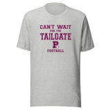 Riverton Parke Jr./Sr. HS Panthers - Tailgate (maroon/white) - Short-Sleeve Unisex T-Shirt - EdgyHaute