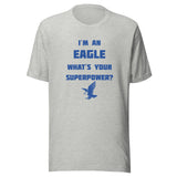 South Putnam MS/HS Eagles - Superpower (blue) - Short-Sleeve Unisex T-Shirt - EdgyHaute