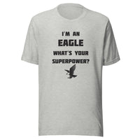 South Putnam MS/HS Eagles - Superpower (black) - Short-Sleeve Unisex T-Shirt - EdgyHaute