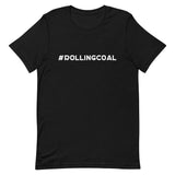 #ROLLINGCOAL - Design in White - Short-Sleeve Unisex T-Shirt - EdgyHaute