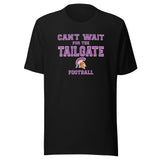 Kansas/Shiloh/Oakland HS Tri-County Titans - Tailgate (pur/org/blu/whi) - Short-Sleeve Unisex Tshirt - EdgyHaute