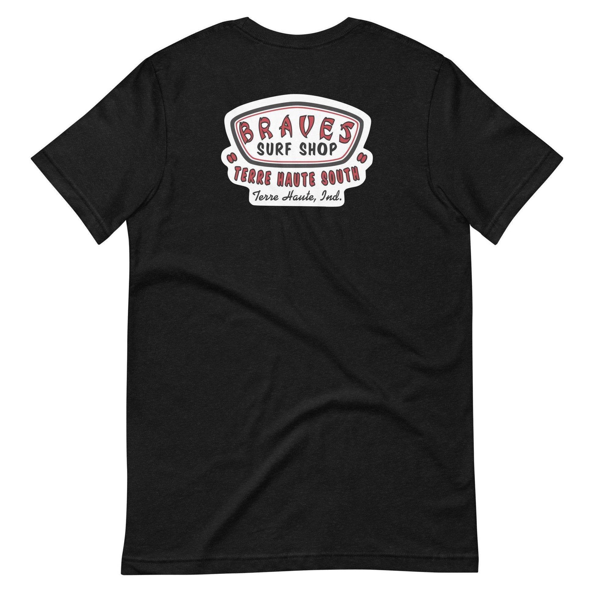 Terre Haute South HS Braves Surf Shop - Unisex t-shirt - EdgyHaute