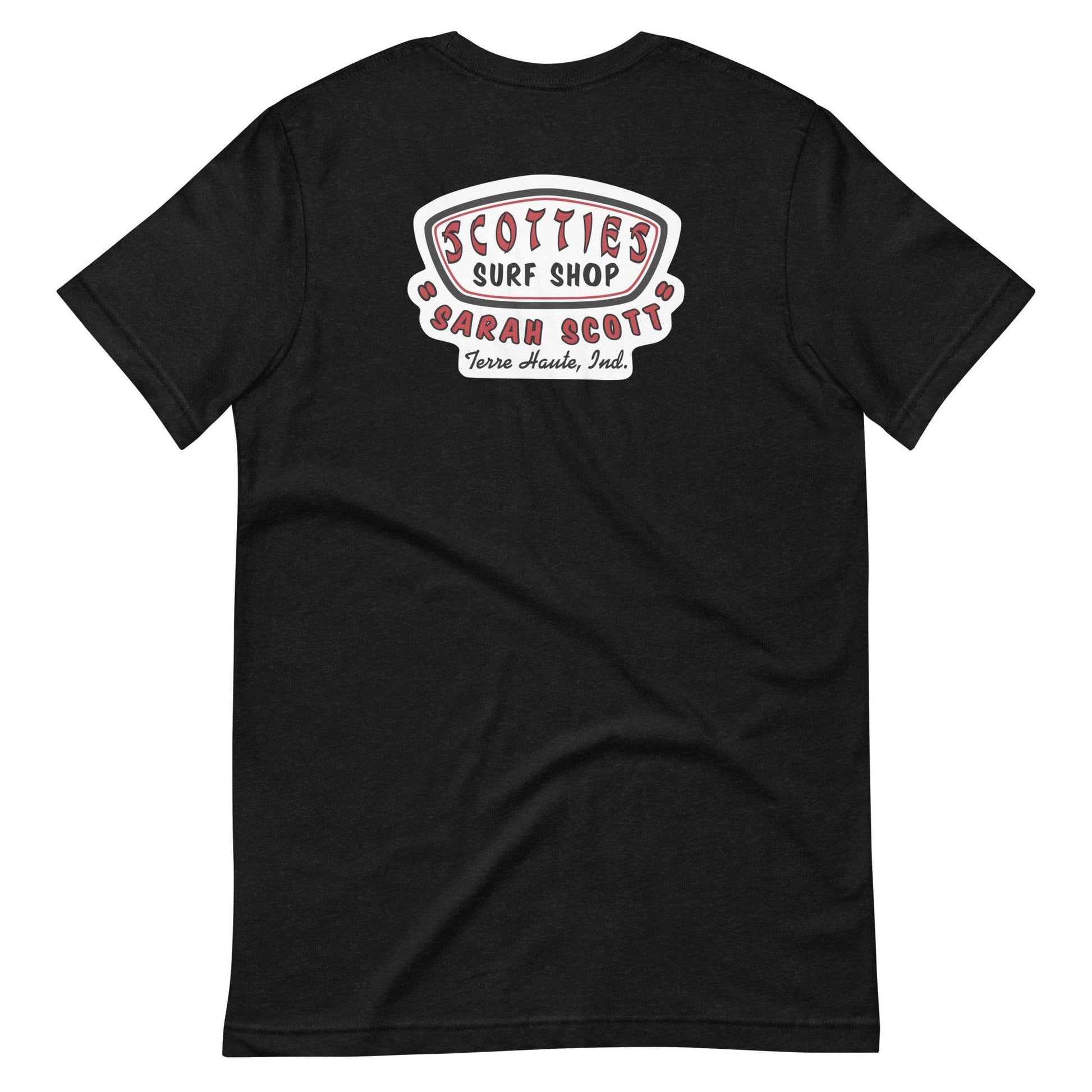 Sarah Scott MS Scotties Surf Shop - Unisex t-shirt - EdgyHaute