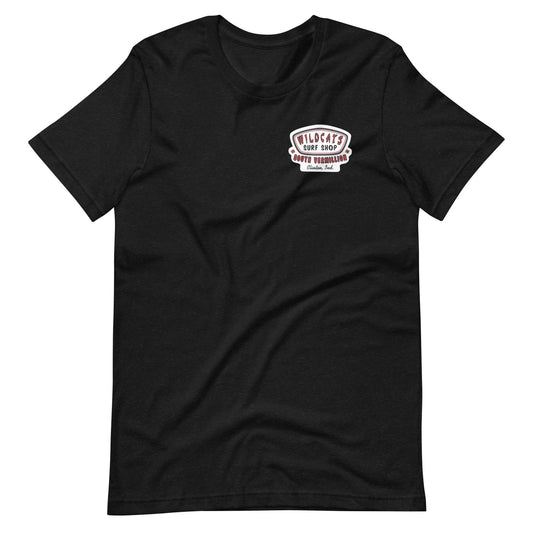 South Vermillion HS Wildcats Surf Shop - Unisex t-shirt - EdgyHaute