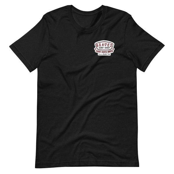 Terre Haute South HS Braves Surf Shop - Unisex t-shirt - EdgyHaute