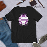 Garfield HS Purple Eagles - center court design  -  Unisex t-shirt - EdgyHaute