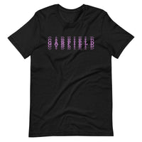 Garfield HS Purple Eagles - faded text  -  Unisex t-shirt - EdgyHaute