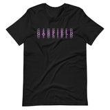 Garfield HS Purple Eagles - faded text  -  Unisex t-shirt - EdgyHaute