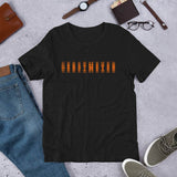 Gerstmeyer HS Black Cats - faded text  -  Unisex t-shirt - EdgyHaute