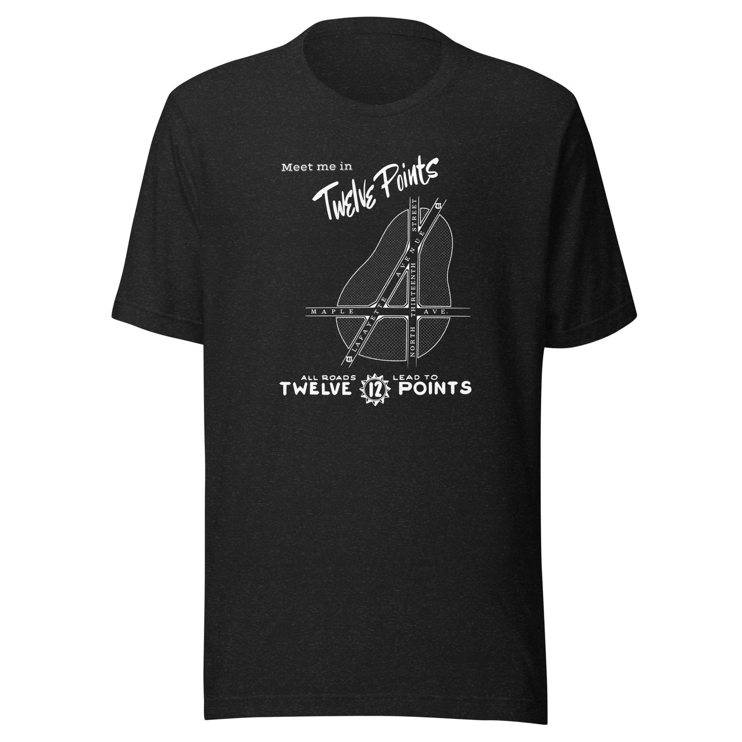 Meet me in TWELVE POINTS - Short-Sleeve Unisex T-Shirt - EdgyHaute