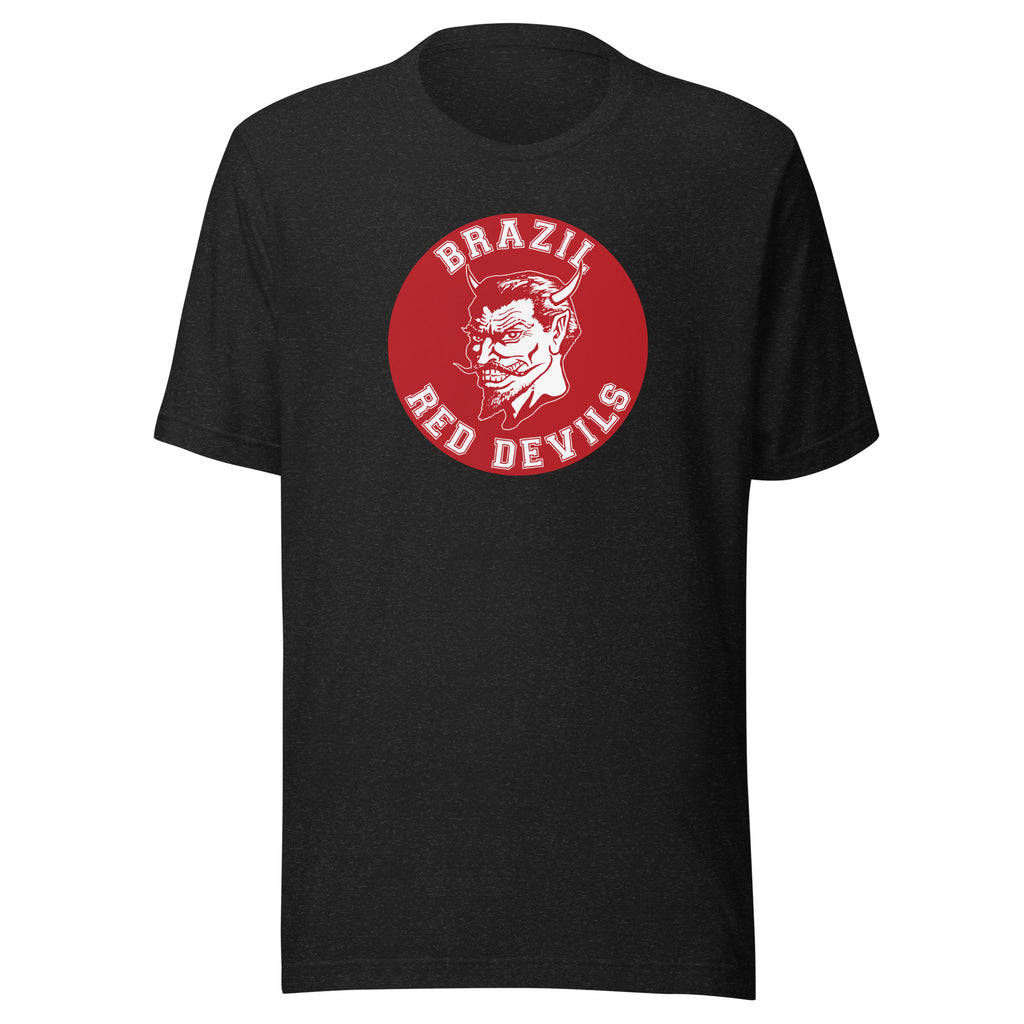 Brazil HS Red Devils - Mascot design - Unisex t-shirt - EdgyHaute