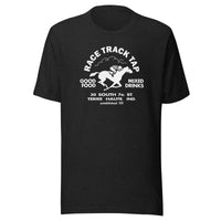 Race Track Tap (white) - Terre Haute Indiana - Short-Sleeve Unisex T-Shirt - EdgyHaute