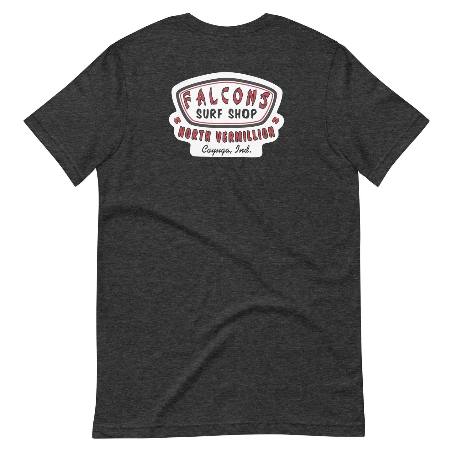 North Vermillion HS Falcons Surf Shop - Unisex t-shirt - EdgyHaute