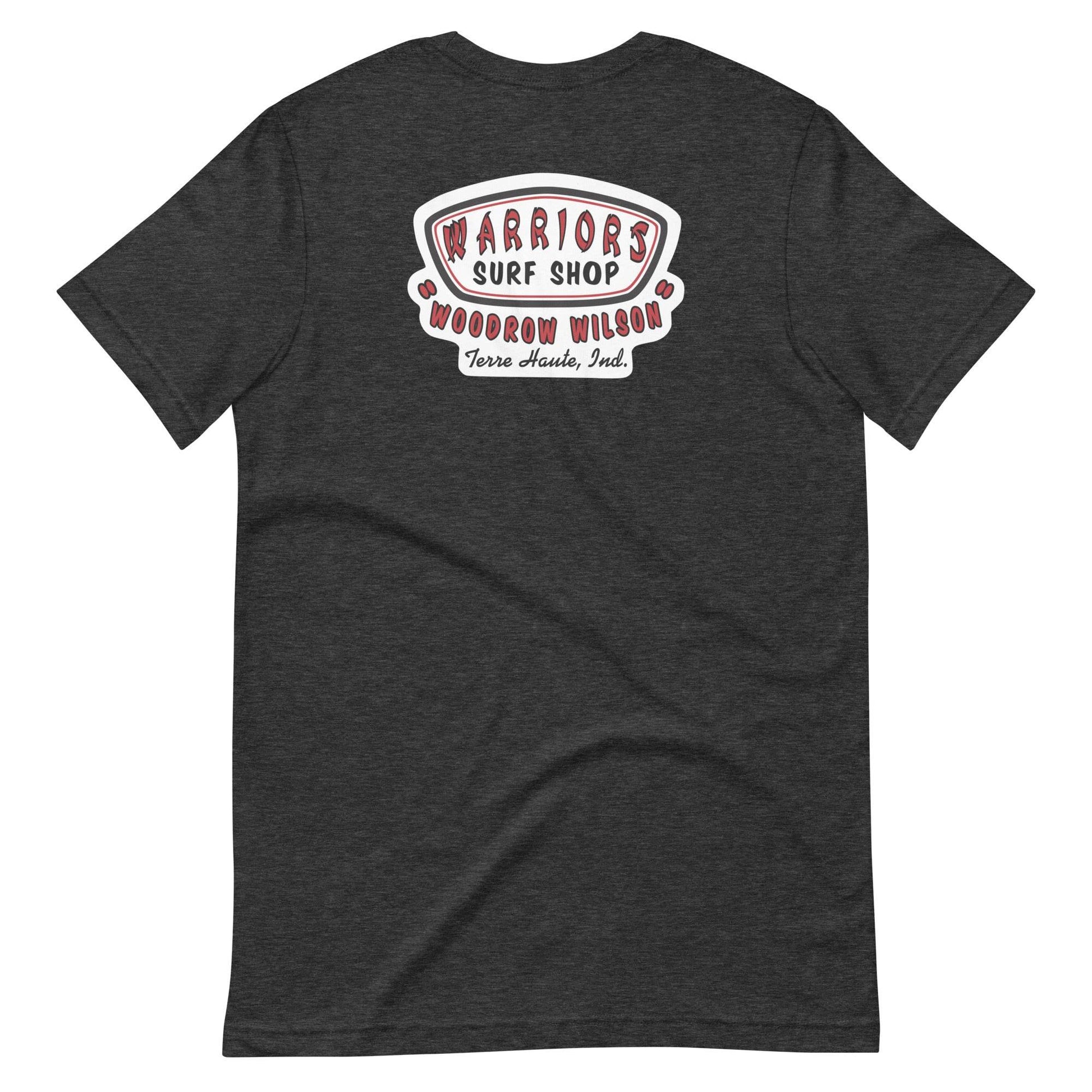 Woodrow Wilson MS Warriors Surf Shop - Unisex t-shirt - EdgyHaute